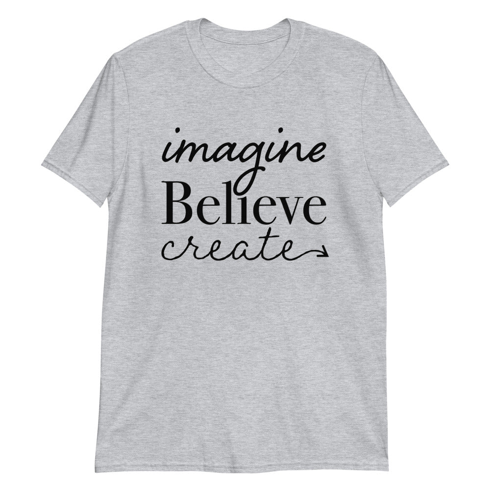 Imagine, Believe, Create Basic Tee