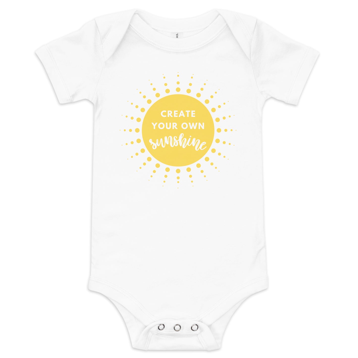 Create Your Own Sunshine Baby Onesie