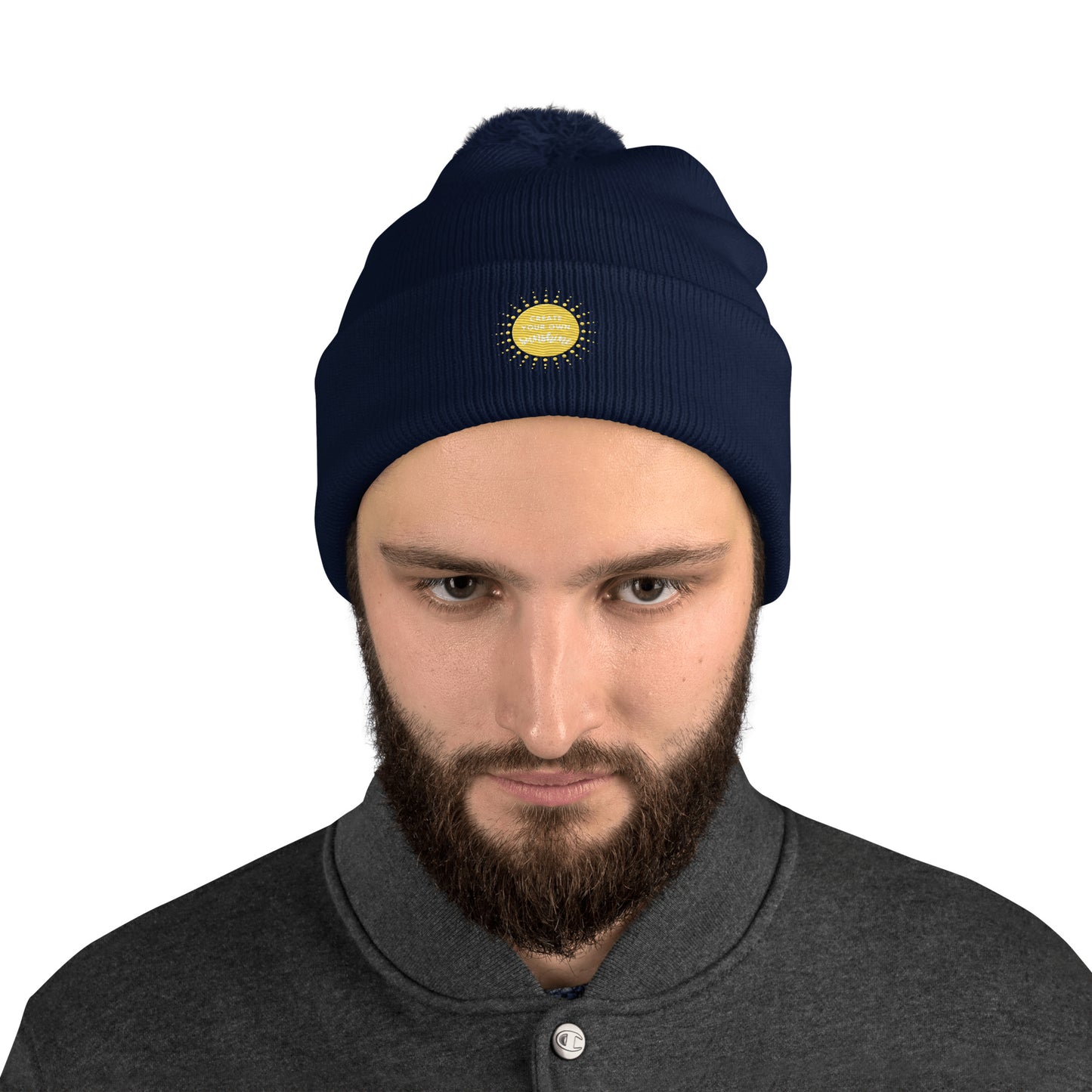 Create Your Own Sunshine Pom-Pom Beanie