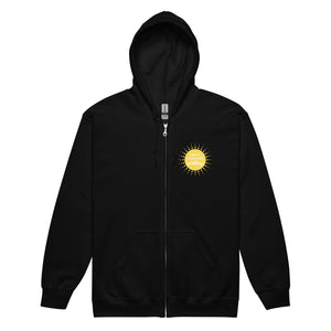 Create Your Sunshine zip hoodie