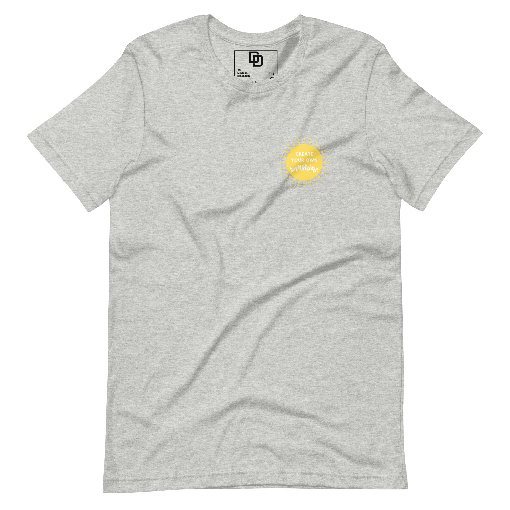 Create Your Own Sunshine Small Logo Tee