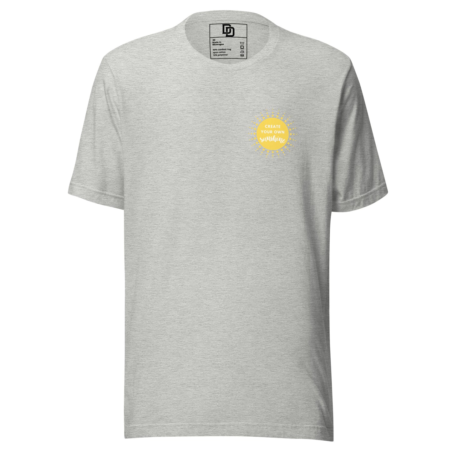 Create Your Own Sunshine Small Logo Tee