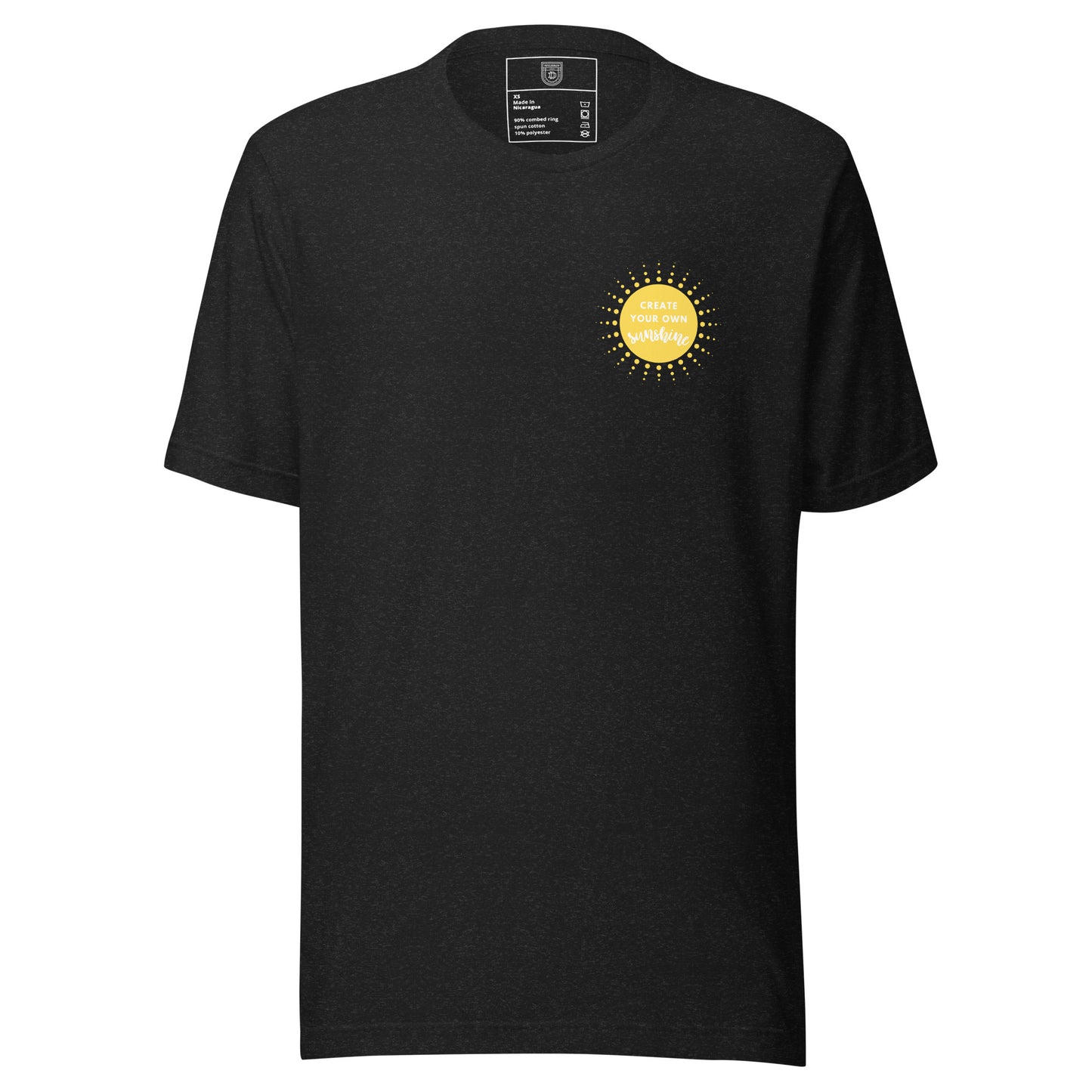 Create Your Own Sunshine Small Logo Tee
