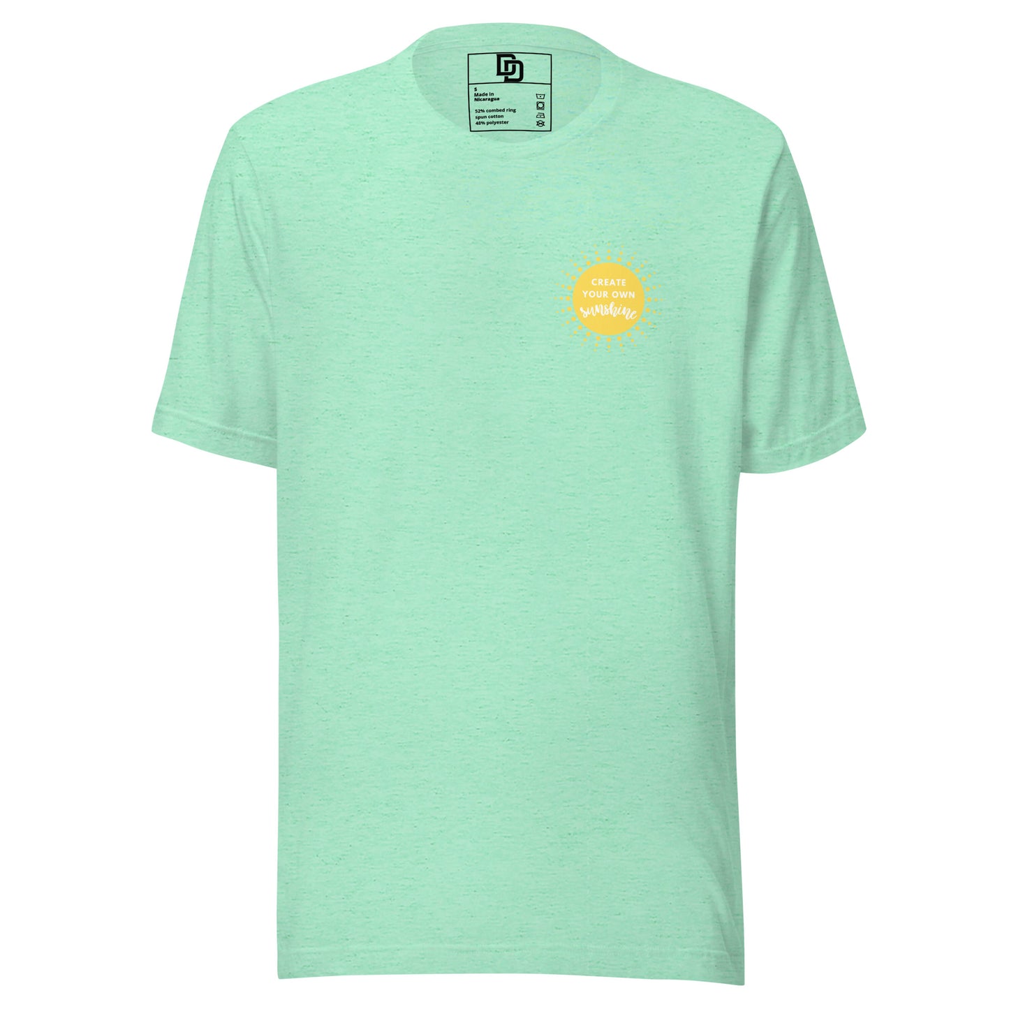 Create Your Own Sunshine Small Logo Tee