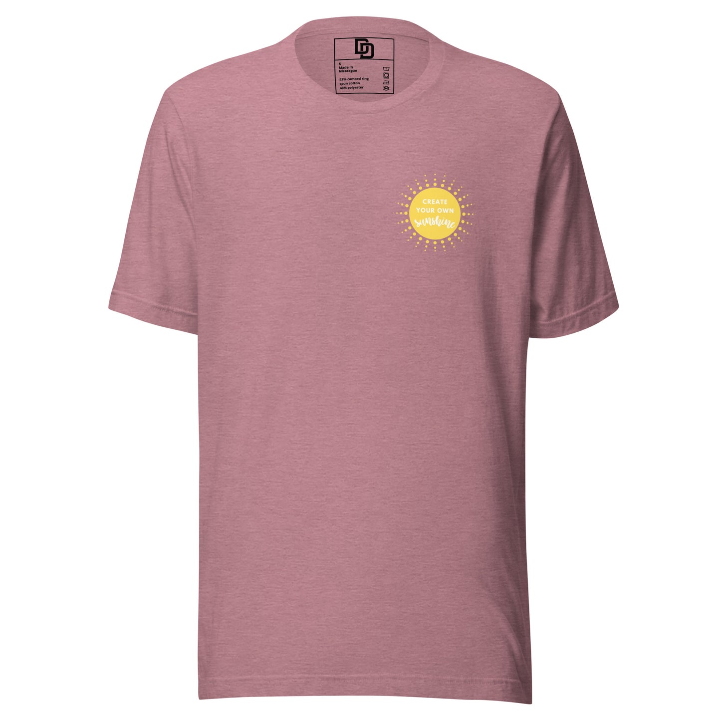 Create Your Own Sunshine Small Logo Tee
