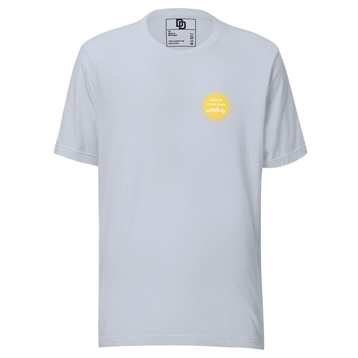 Create Your Own Sunshine Small Logo Tee