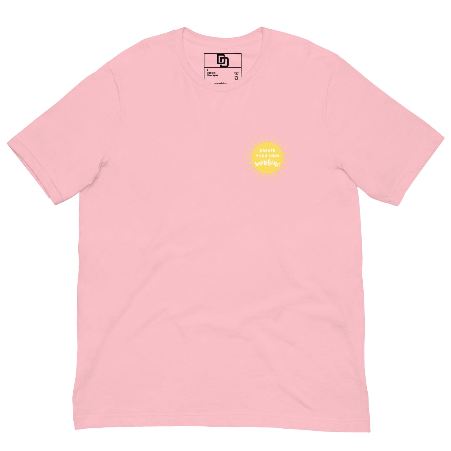 Create Your Own Sunshine Small Logo Tee