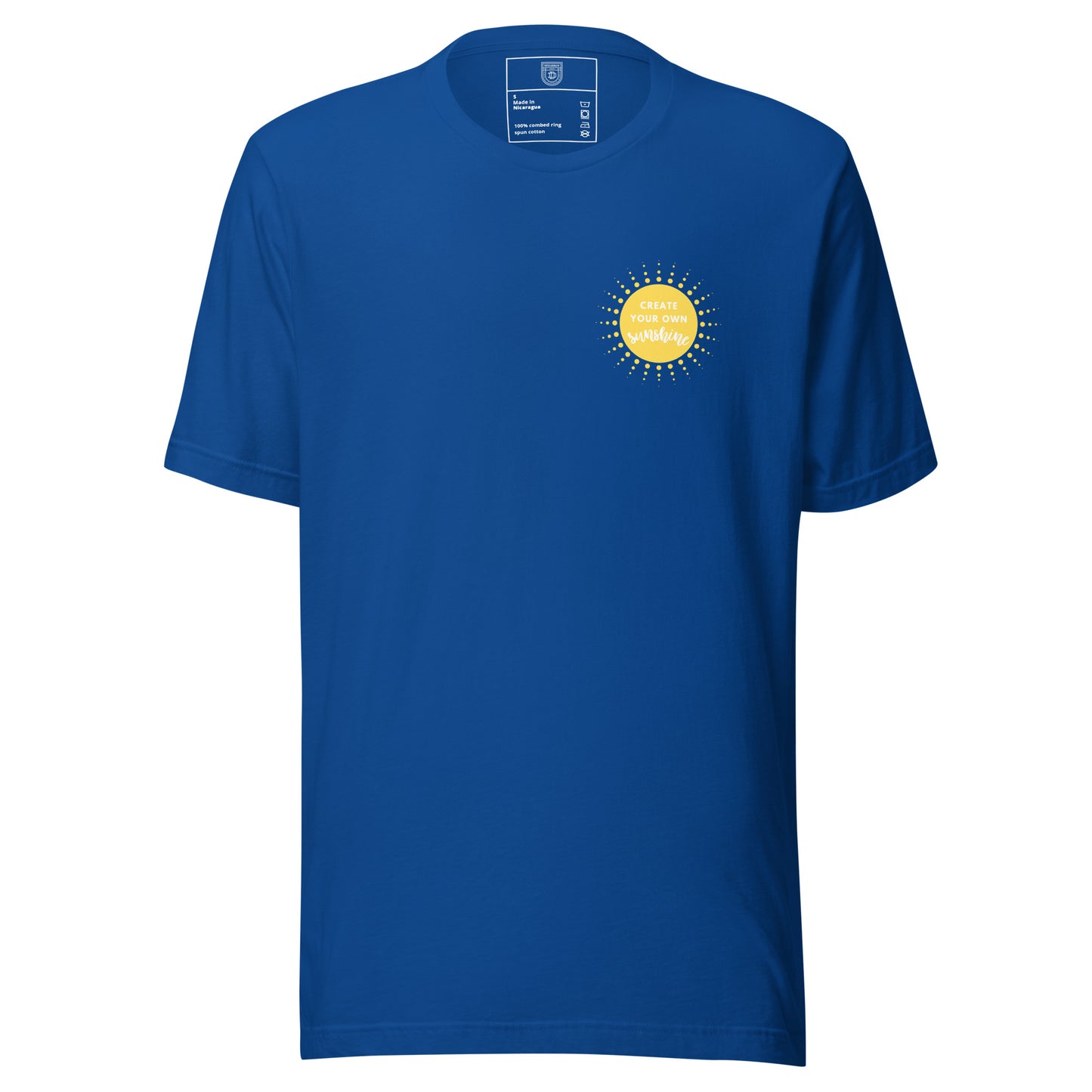 Create Your Own Sunshine Small Logo Tee