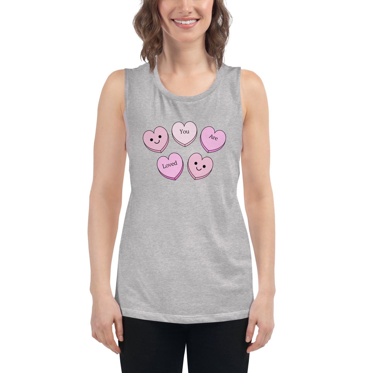 Create Your Own Sunshine x You Are Loved Ladies’ Muscle Tank