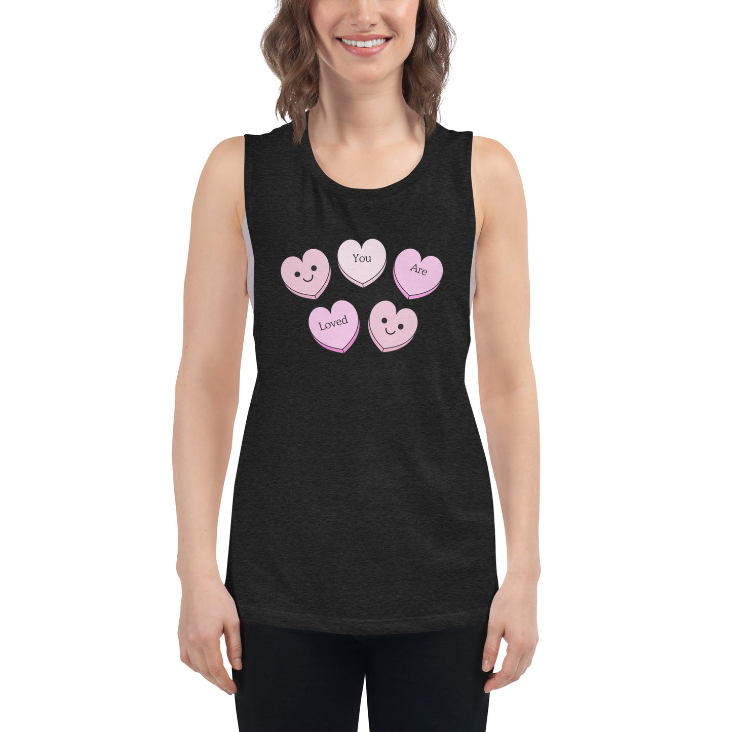 Create Your Own Sunshine x You Are Loved Ladies’ Muscle Tank