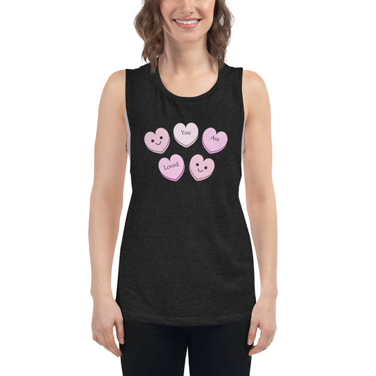 Create Your Own Sunshine x You Are Loved Ladies’ Muscle Tank