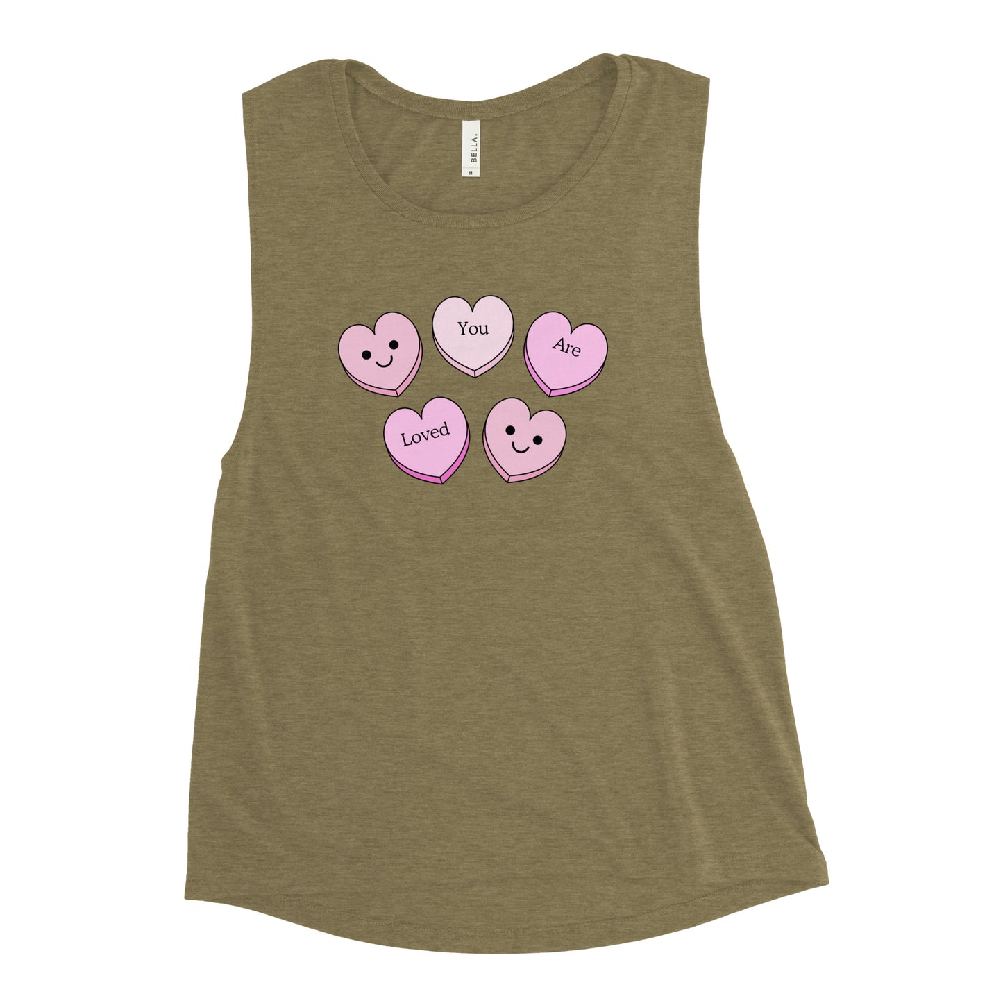 Create Your Own Sunshine x You Are Loved Ladies’ Muscle Tank