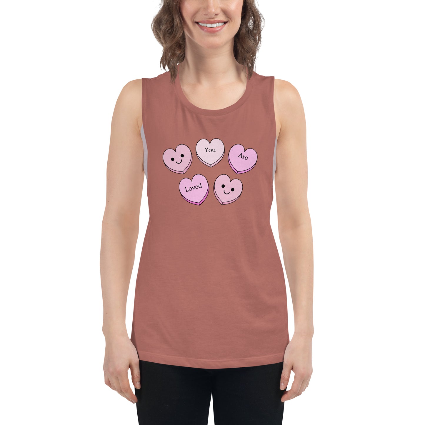 Create Your Own Sunshine x You Are Loved Ladies’ Muscle Tank