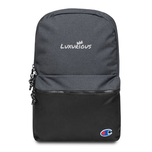 Luxurious Embroidered Champion Backpack