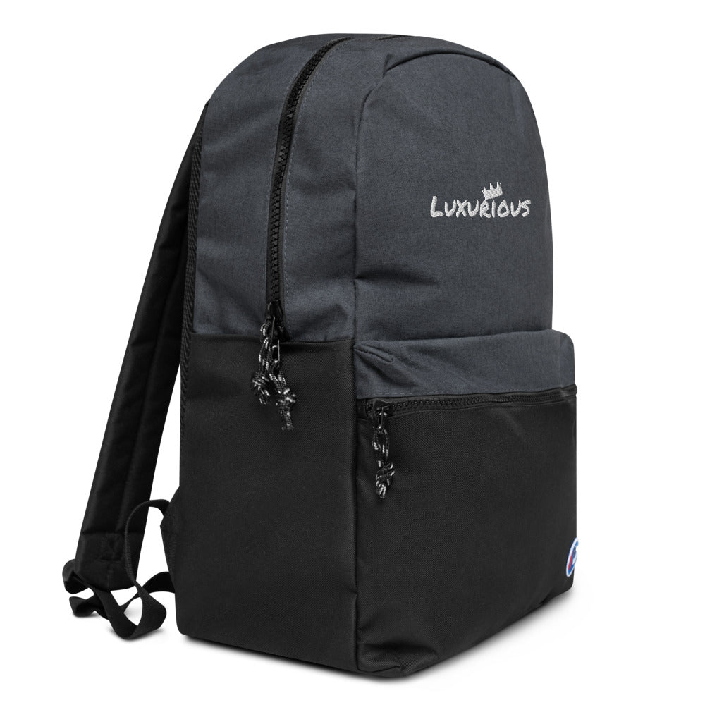 Luxurious Embroidered Champion Backpack