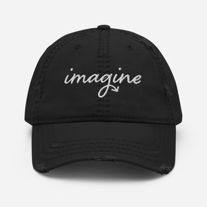 Imagine Distressed Dad Hat