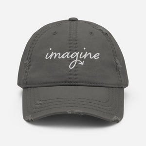 Imagine Distressed Dad Hat