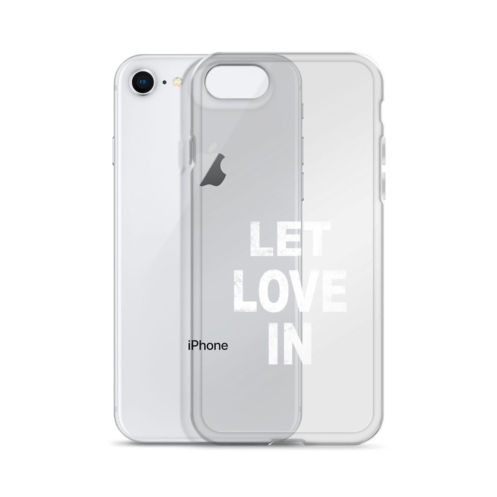 Let Love In iPhone Case