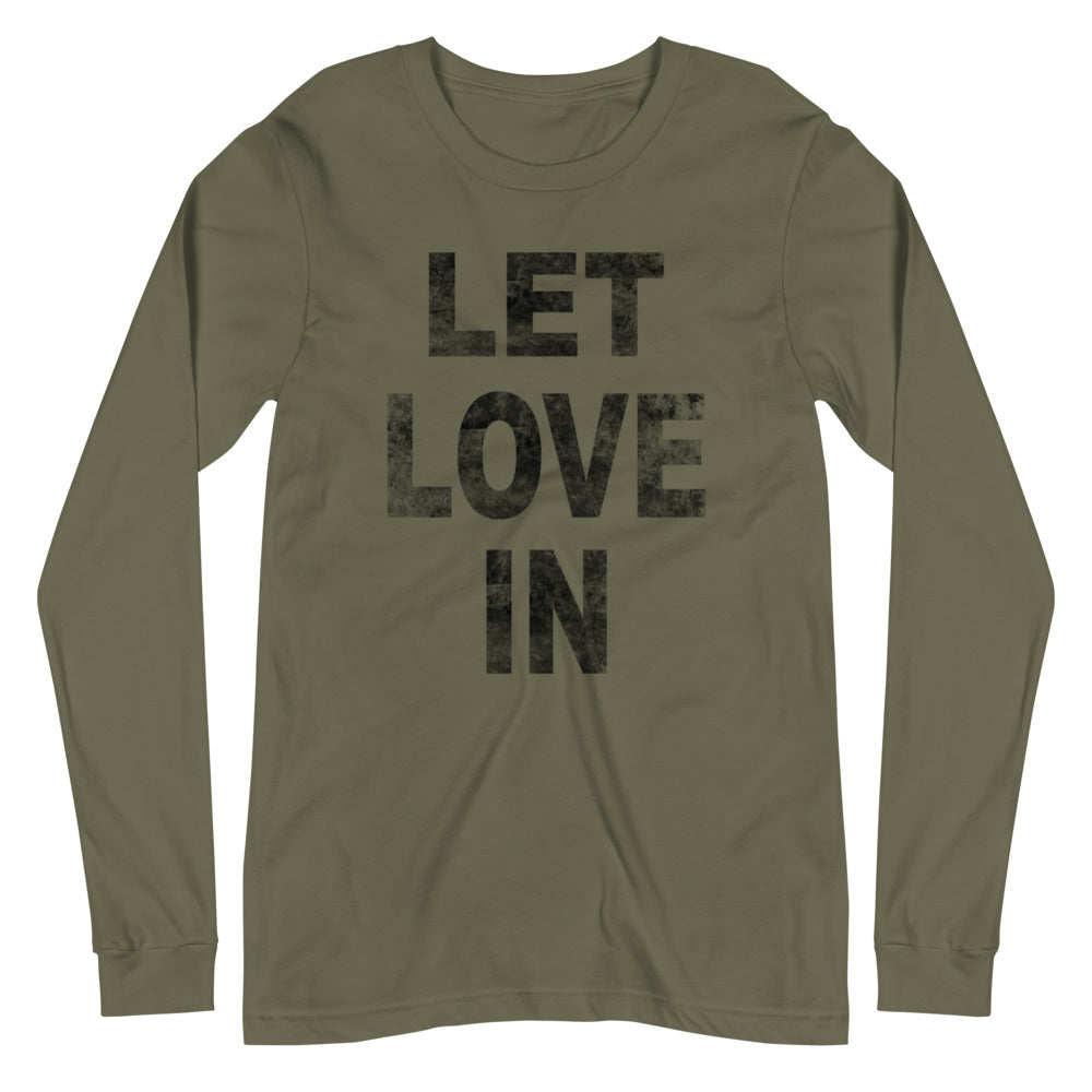 Let Love In Long Sleeve Tee