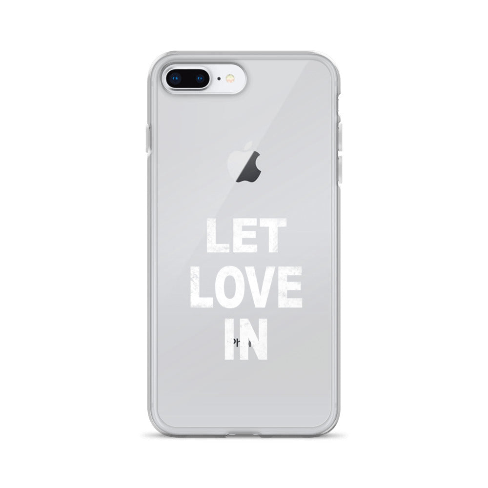 Let Love In iPhone Case