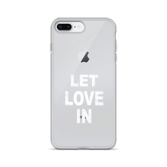 Let Love In iPhone Case