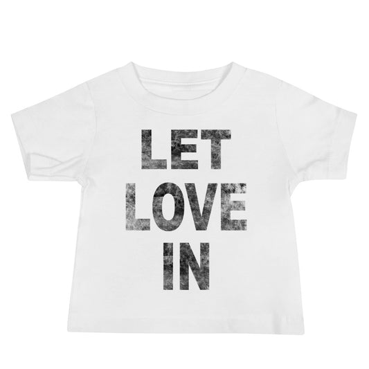 Let Love In Baby Jersey Tee