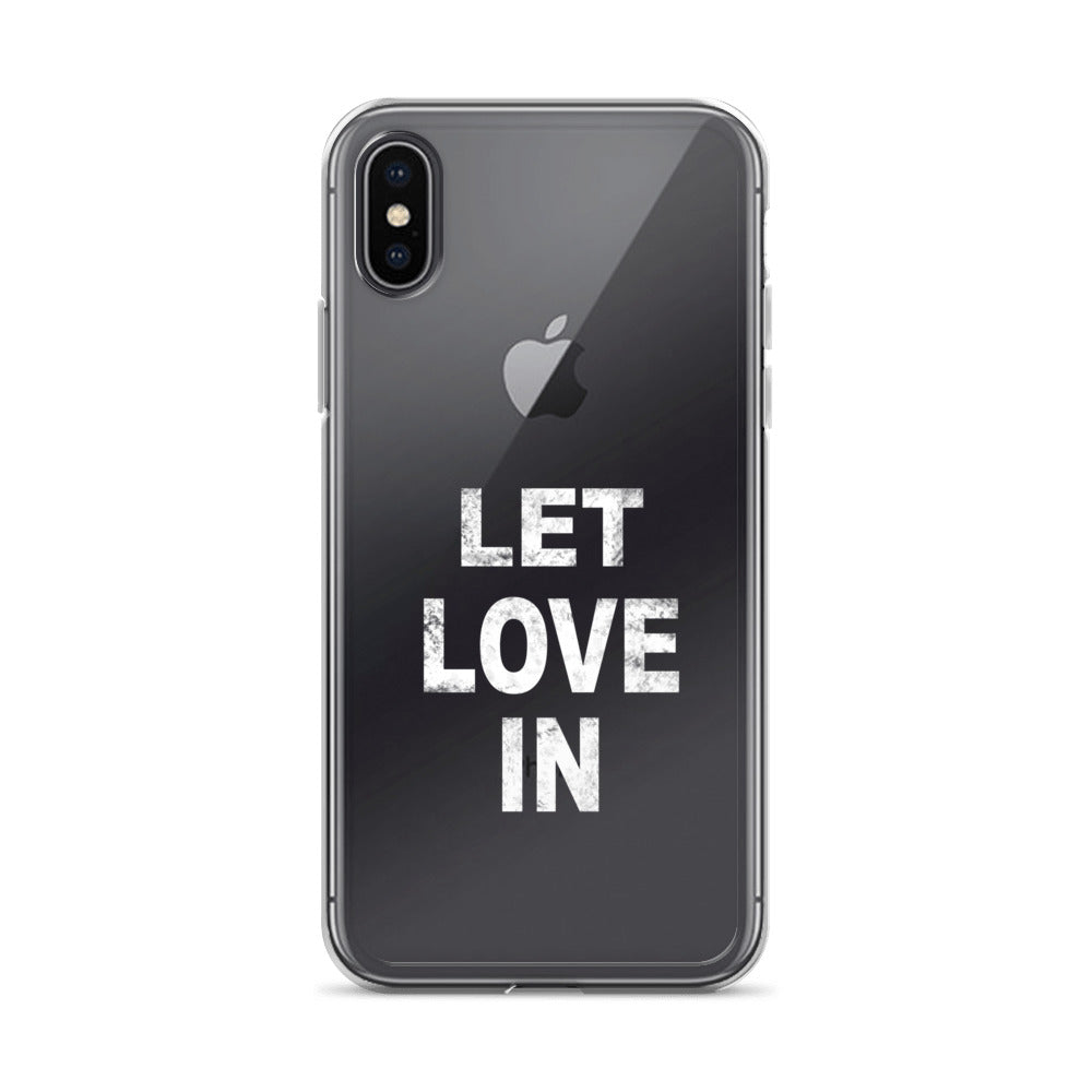 Let Love In iPhone Case