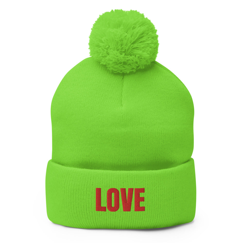 Love Pom-Pom Beanie