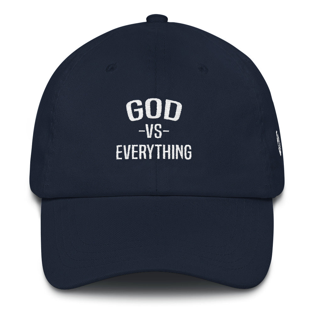God Vs Everything Dad Hat