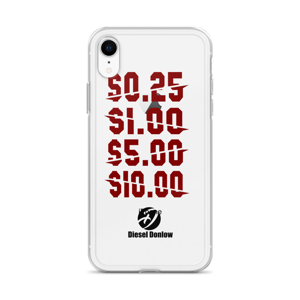 $0.25 $1.00 $5.00 $10.00 Savage Muse iPhone Case