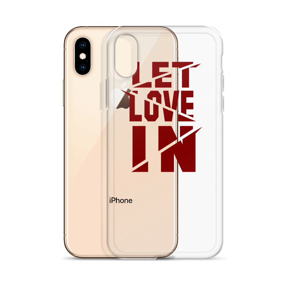 Let Love In SAVAGE iPhone Case