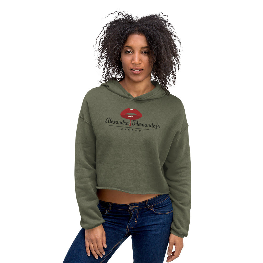 Alexandra Makeup Crop Hoodie