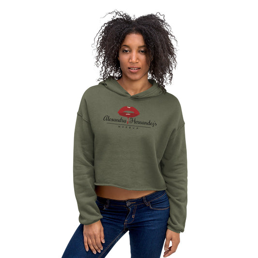 Alexandra Makeup Crop Hoodie