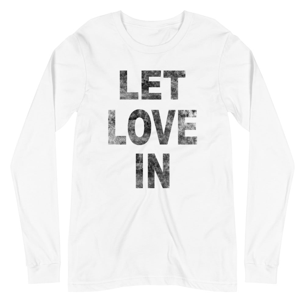 Let Love In Long Sleeve Tee
