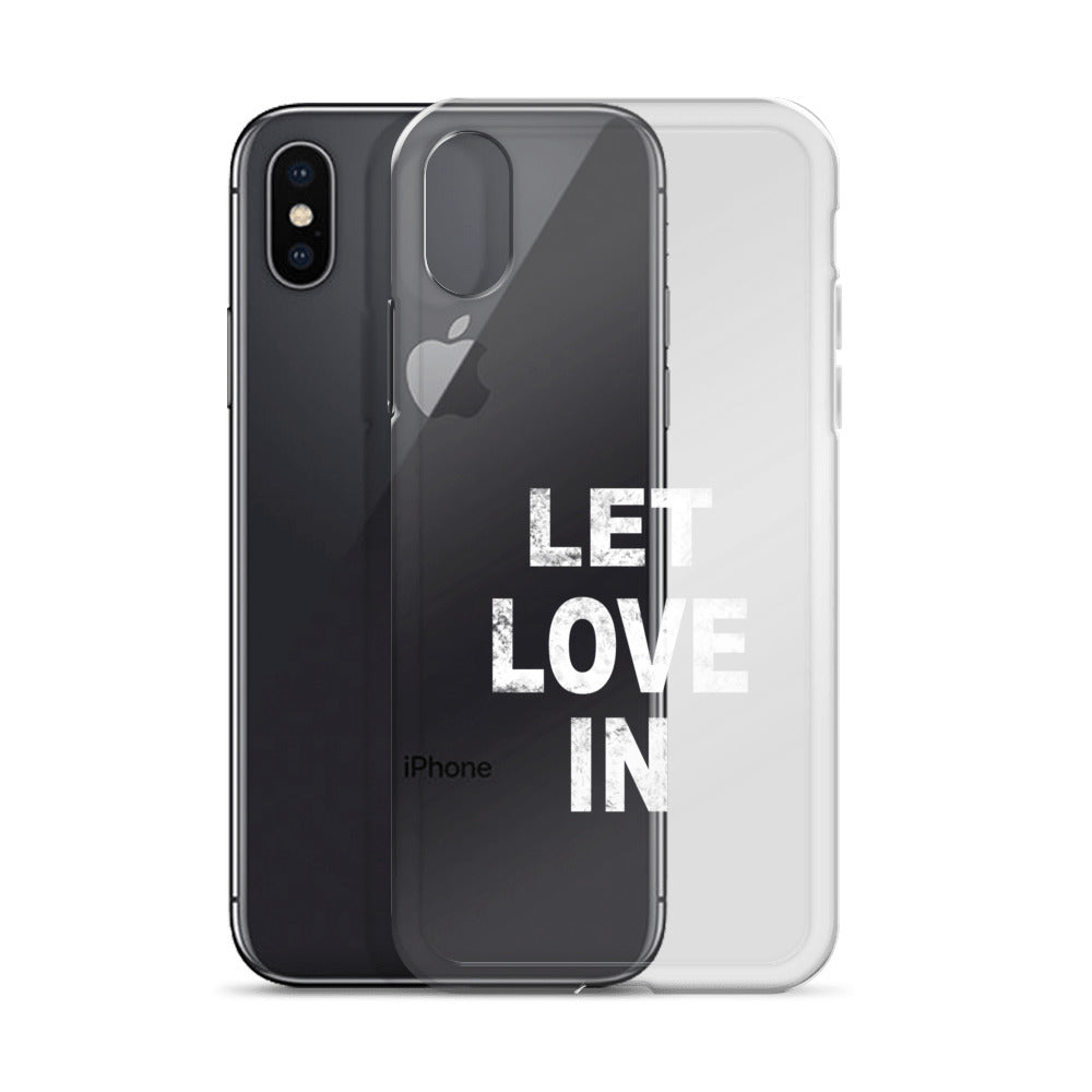 Let Love In iPhone Case