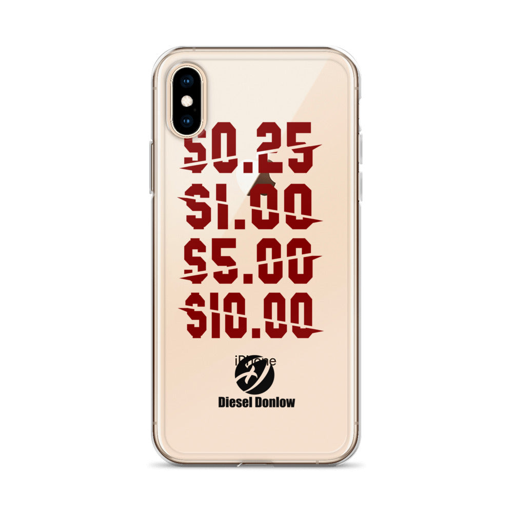 $0.25 $1.00 $5.00 $10.00 Savage Muse iPhone Case