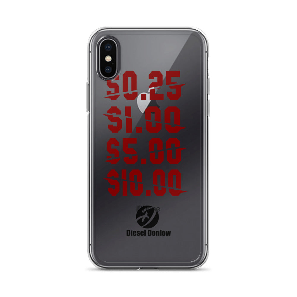 $0.25 $1.00 $5.00 $10.00 Savage Muse iPhone Case