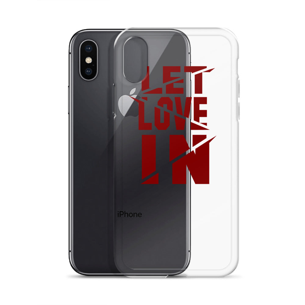 Let Love In SAVAGE iPhone Case