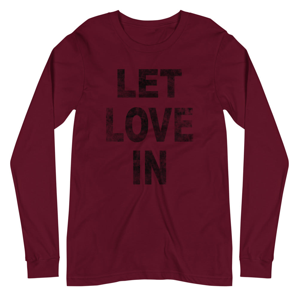 Let Love In Long Sleeve Tee