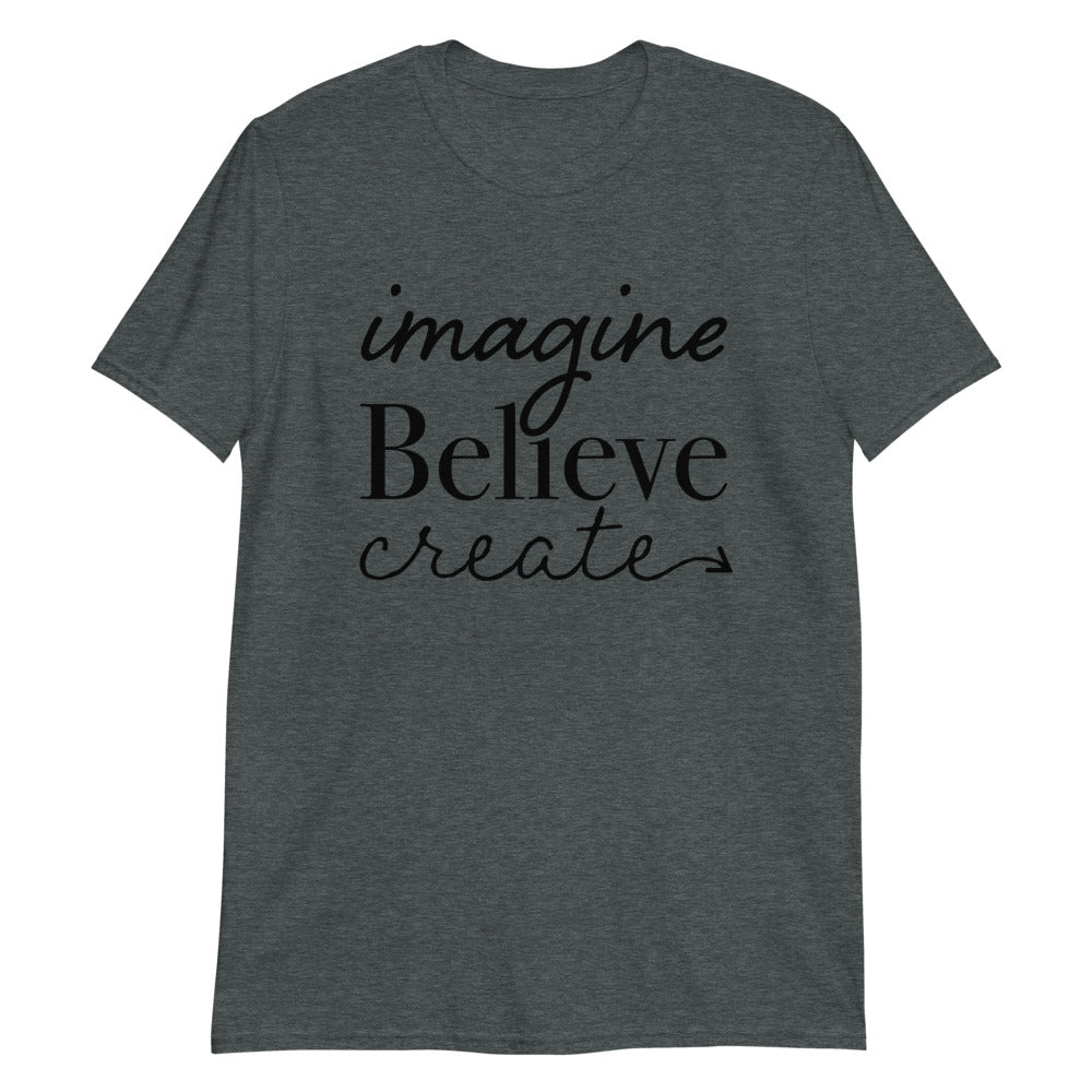 Imagine, Believe, Create Basic Tee